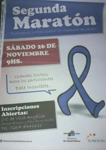 Maratón Contra La Violencia de Género @ CIC DE VILLA ANGELICA 