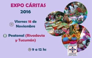 Expo Caritas 2016 @ Peatonal 
